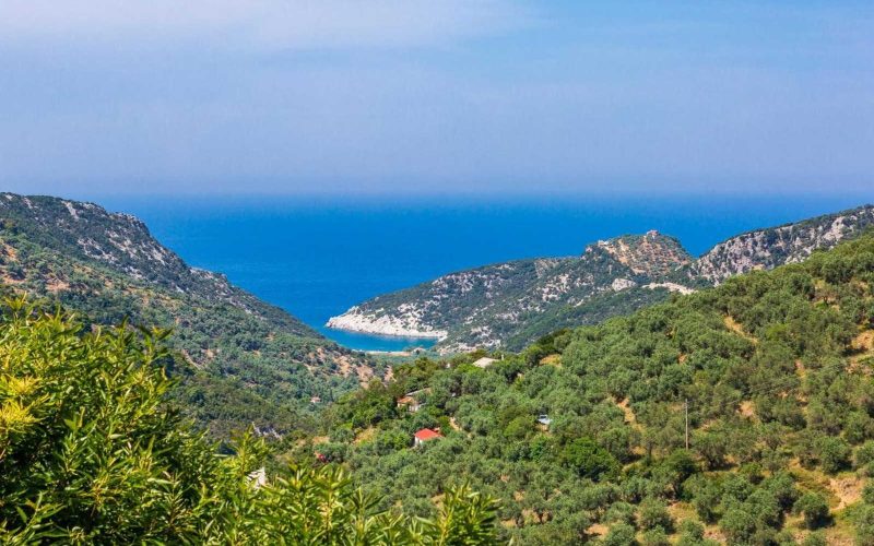 Pool Villa close to Skopelos Town with Views to Glisteri beach