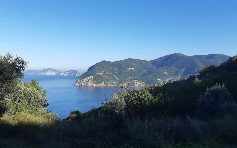 Land in Raches area with best views to the Aegean Sea