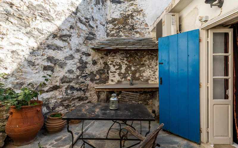 Cypress Tree Skopelos Town house with private yard Private yard