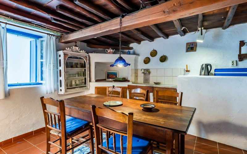 Cypress Tree Skopelos Town house with private yard Kitchen
