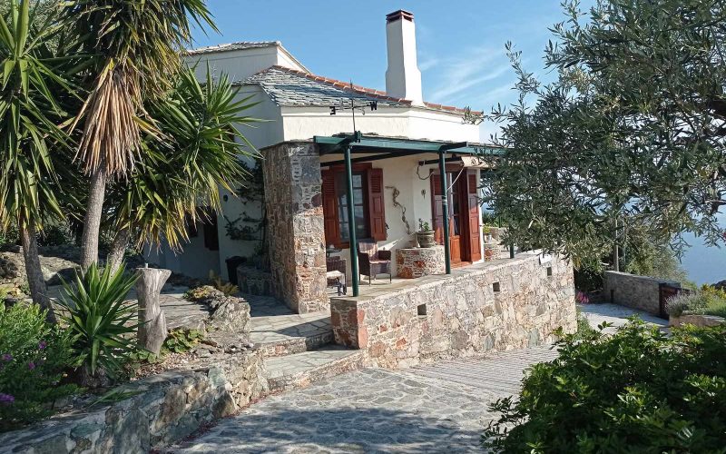 Villa in Anilio area with splendid views to the Aegean Sea