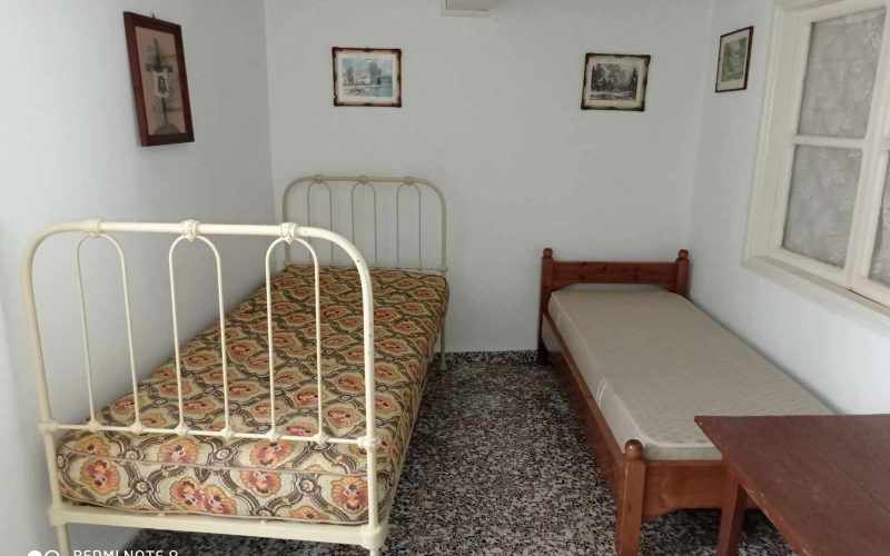 Traditional corner house in Skopelos Town Bedroom