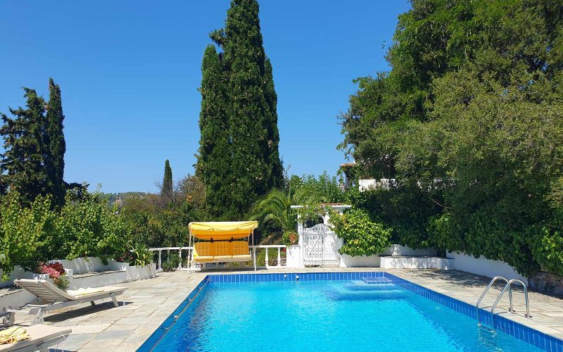 Glorious Mansion with a unique garden on Skopelos Island. Swimming pool