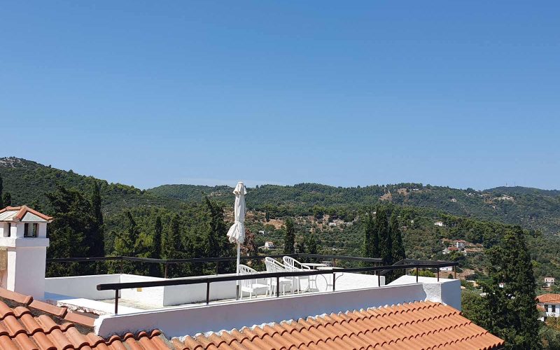 Glorious Mansion with a unique garden on Skopelos Island. Terrace