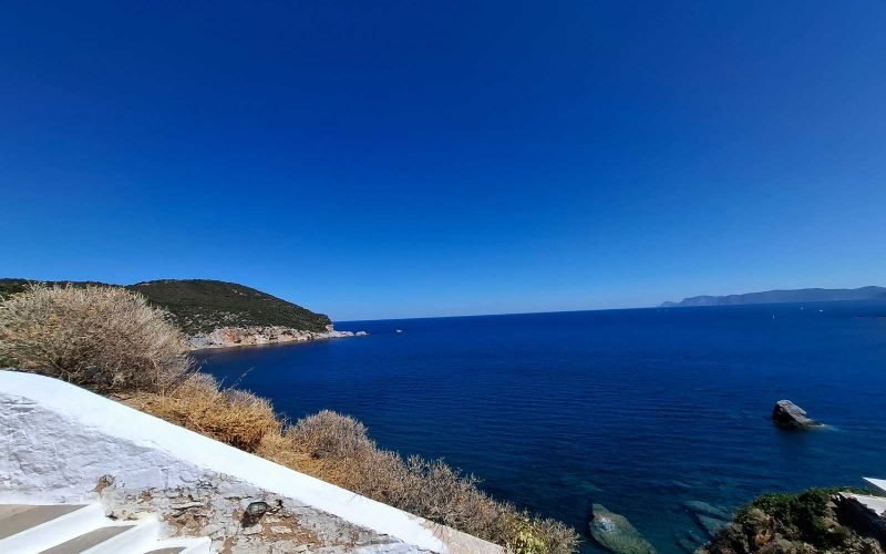 Ruined Skopelos Town House in Kastro area