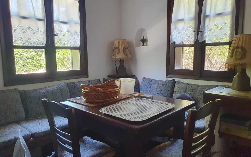 Glorious Mansion with a unique garden on Skopelos Island. Dining room apartment 2