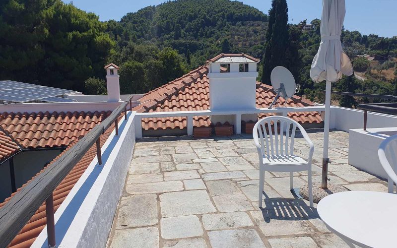 Glorious Mansion with a unique garden on Skopelos Island. Terrace