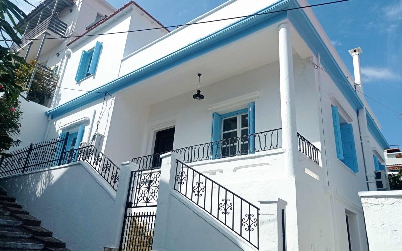 Skopelos Town Mansion with spacious terrace and views