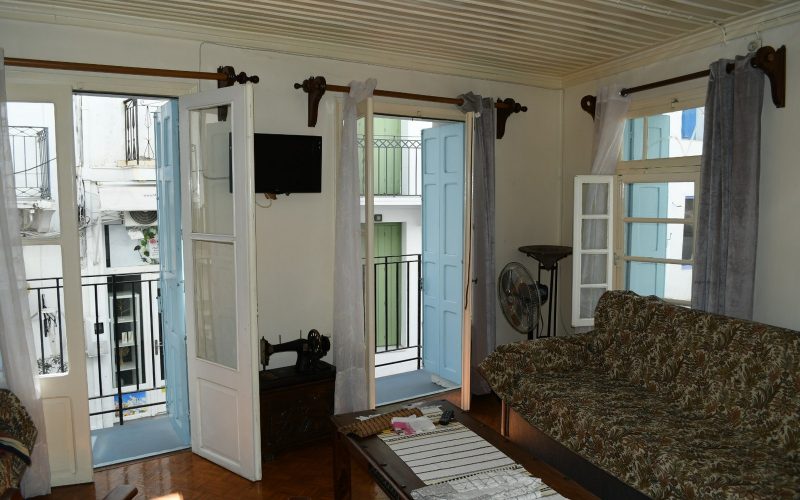 Boat shaped Skopelos Town house close to waterfront