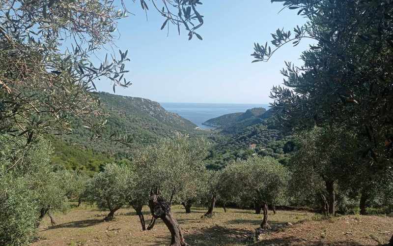 Buildable plot with views to Glisteri beach