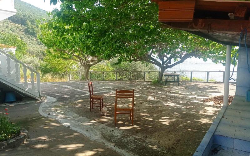 Spacious beach front property on Skopelos Island.