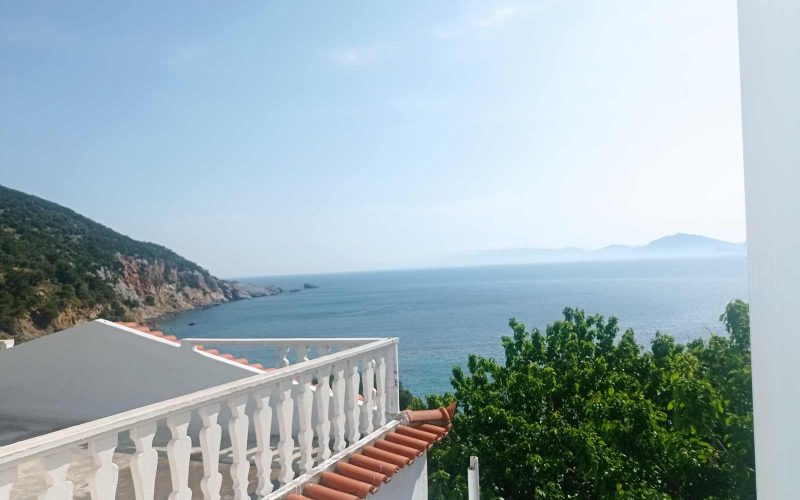 Spacious beach front property on Skopelos Island.