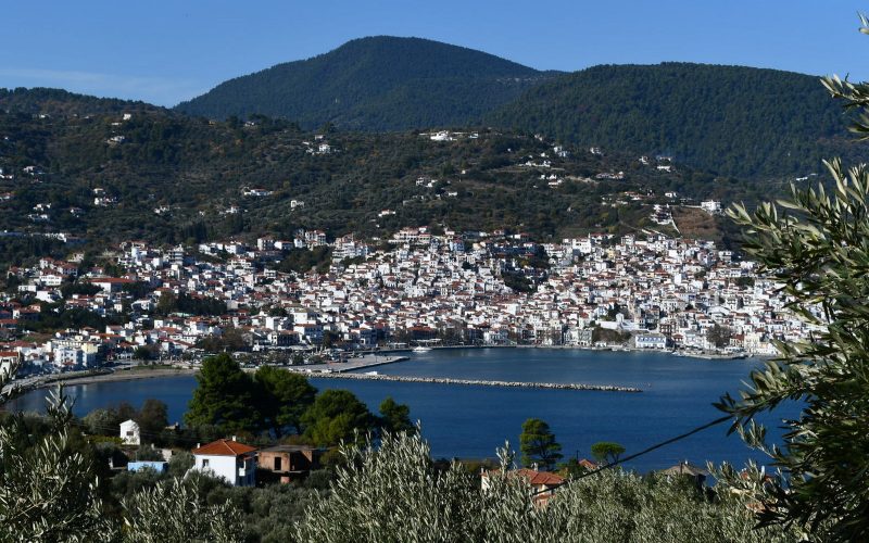 Unfinished construction in walking distance to Skopelos Town