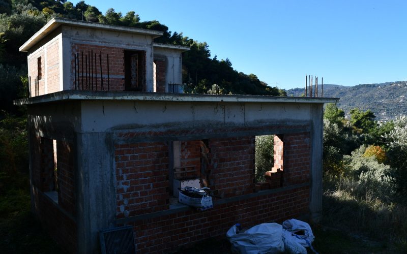 Unfinished construction in walking distance to Skopelos Town