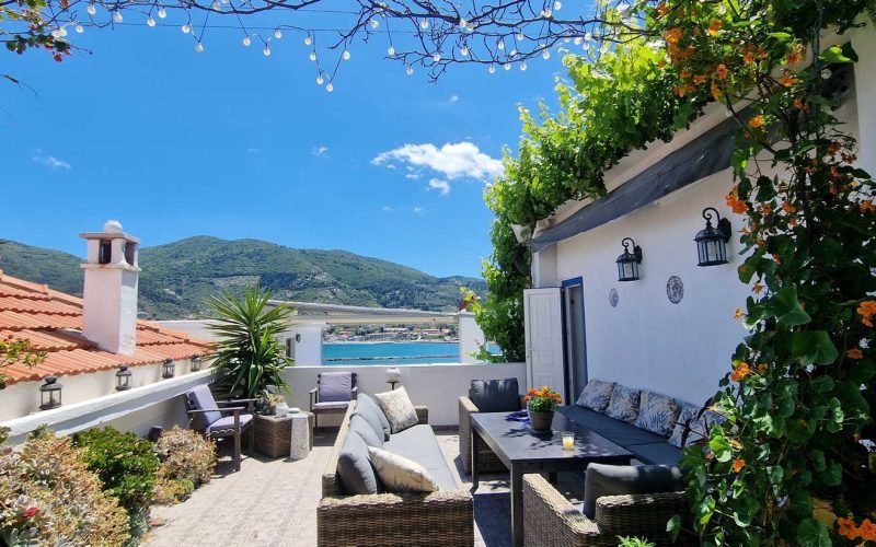 Charming Town house with terraces and views