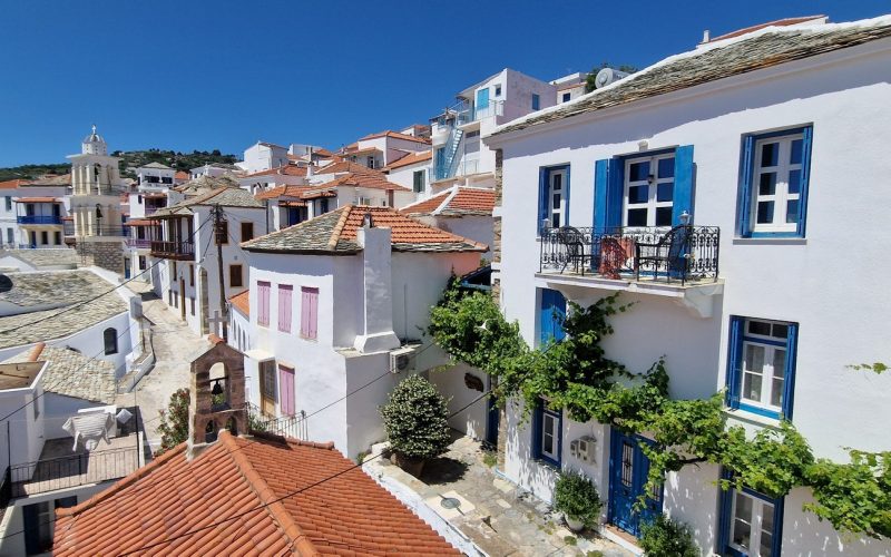 Charming Town house with terraces and views