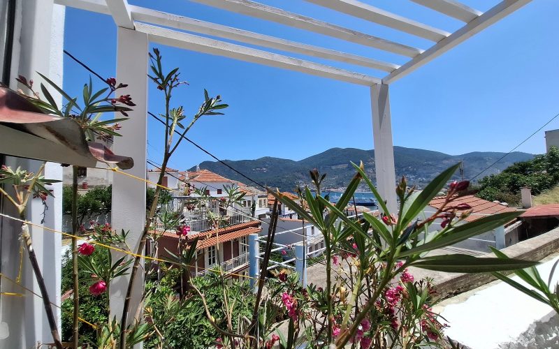 Cozy town house with balcony and terrace with views
